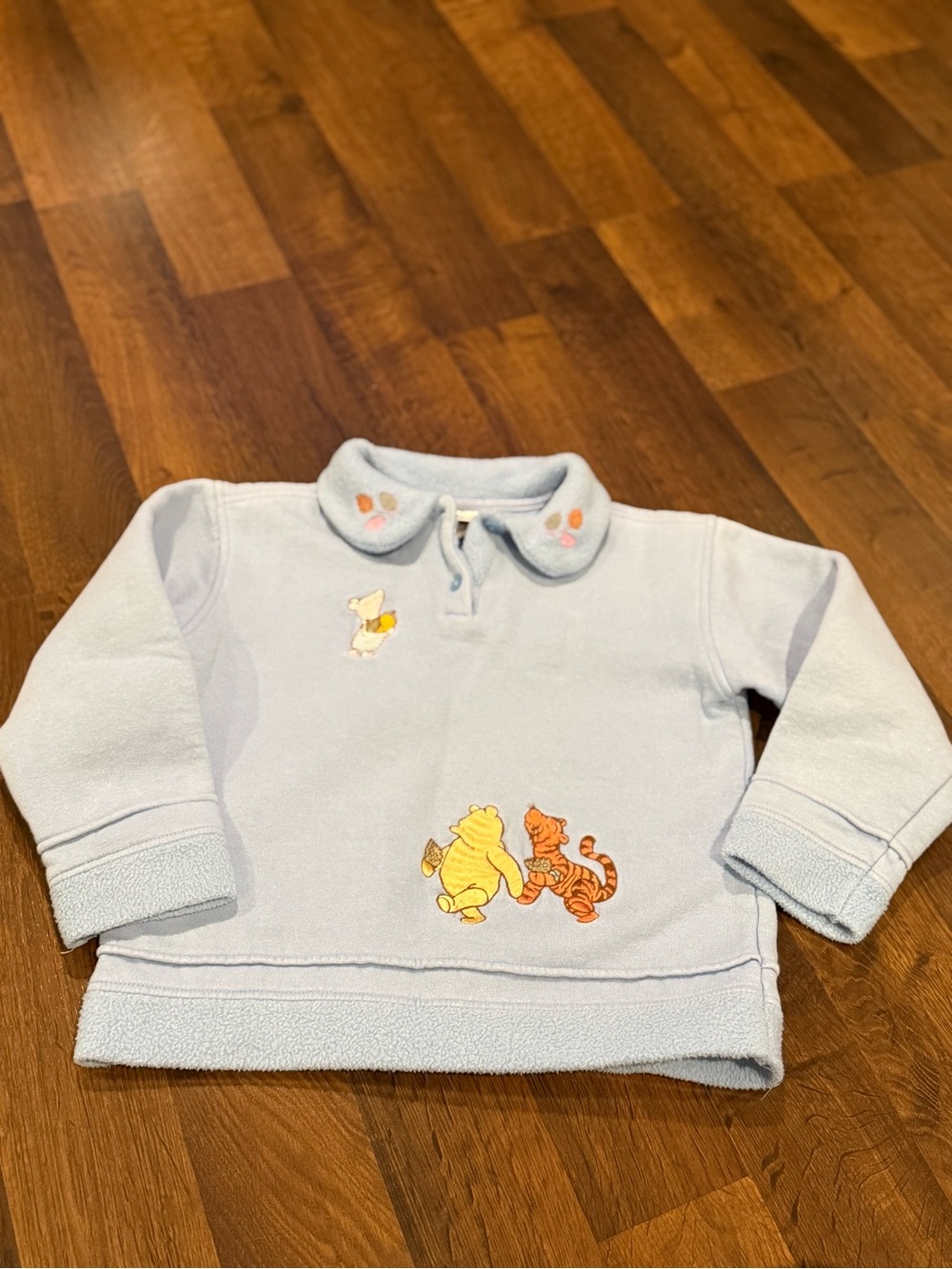 Vintage Disney Store Winnie the Pooh (no red sweater) and Tigger sweater sz 7/8